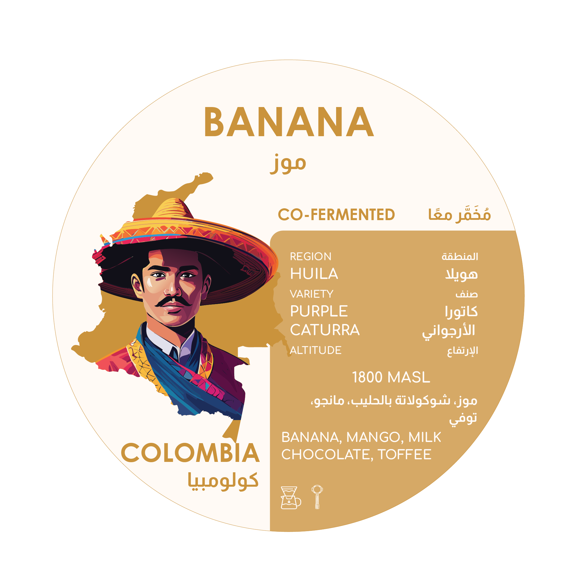 محمصة هيردر للقهوة، بنانا، كولومبيا