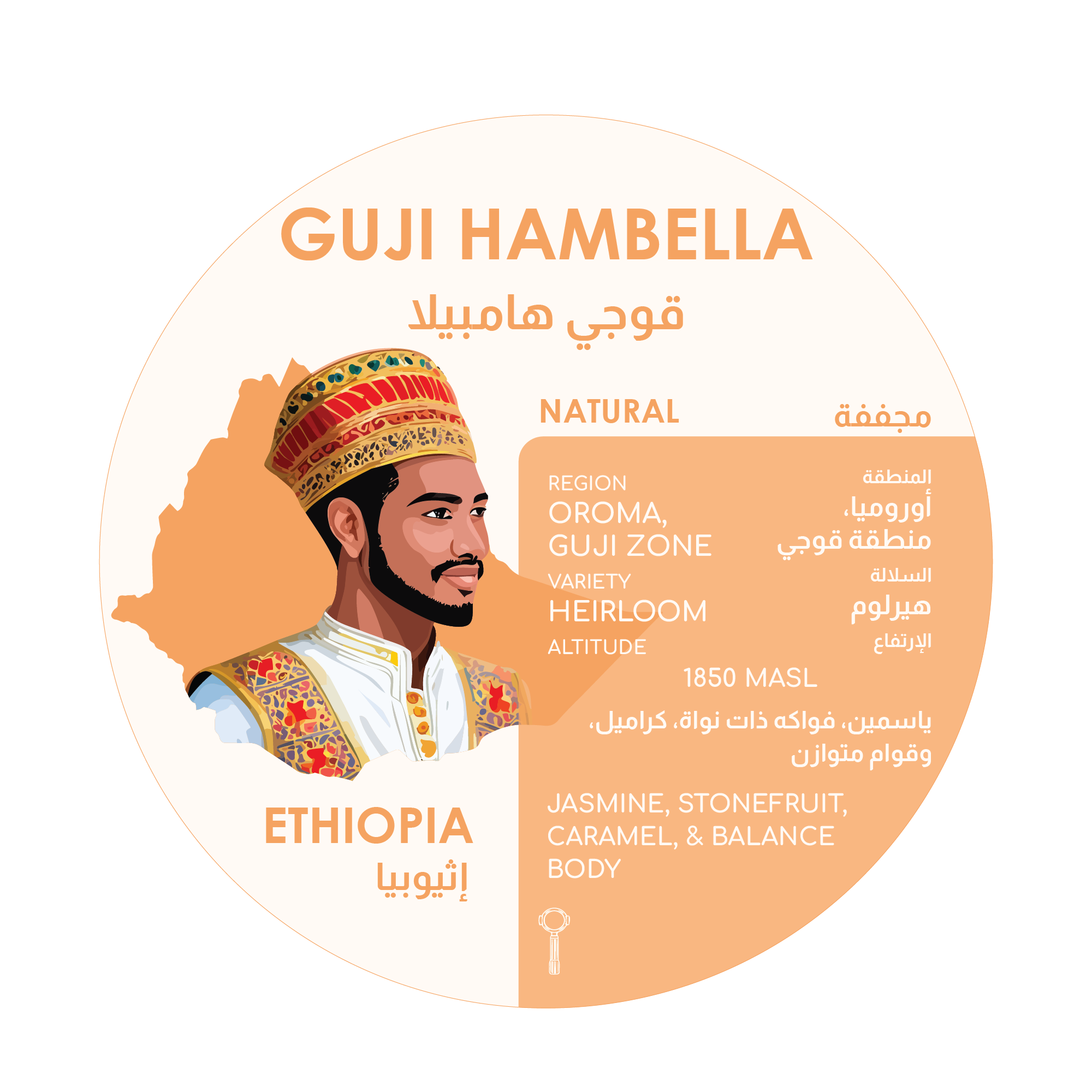 محمصة قهوة هيردر جوجي هامبيلا إثيوبيا