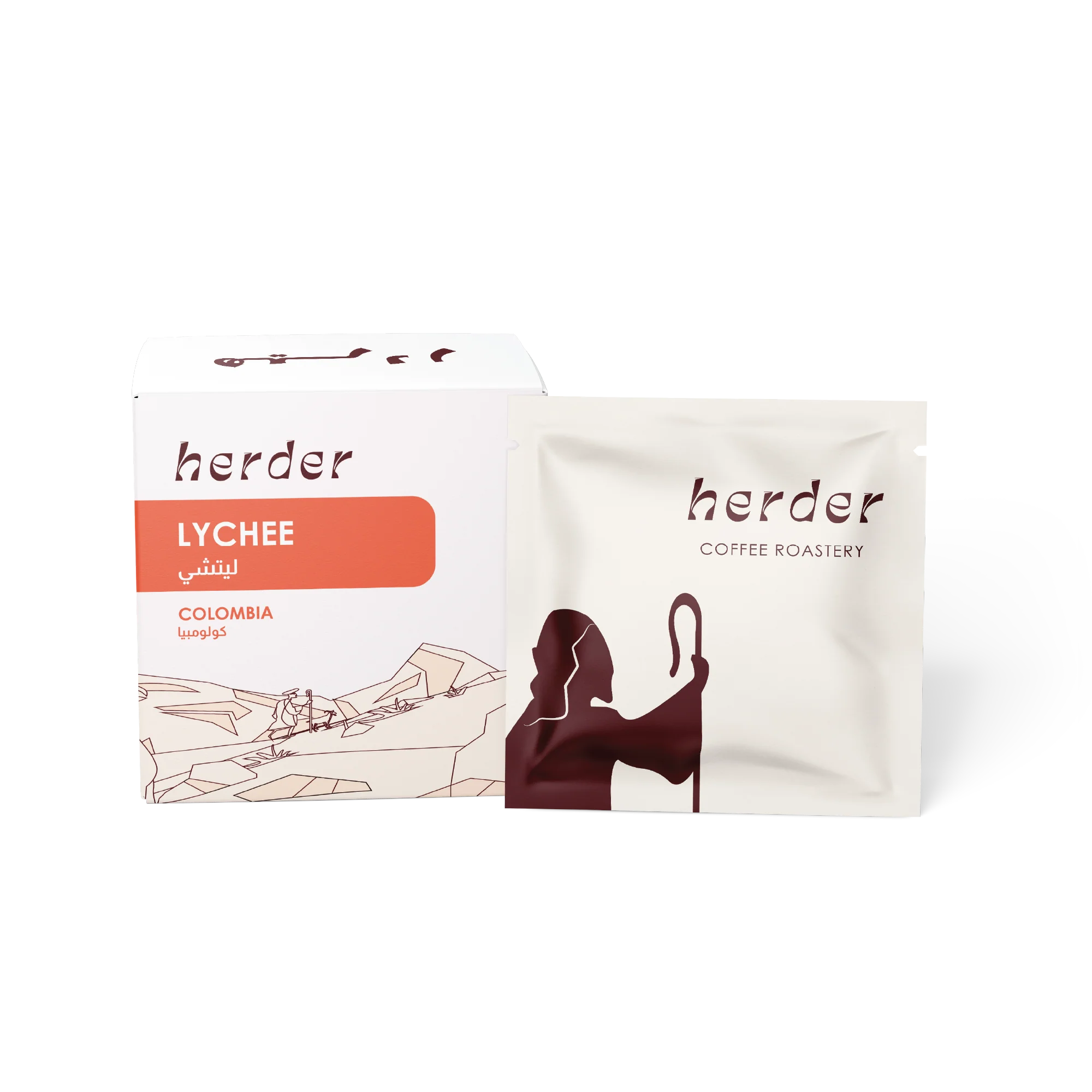 Herder Coffee Roastery Drip Coffee Lychee Pack