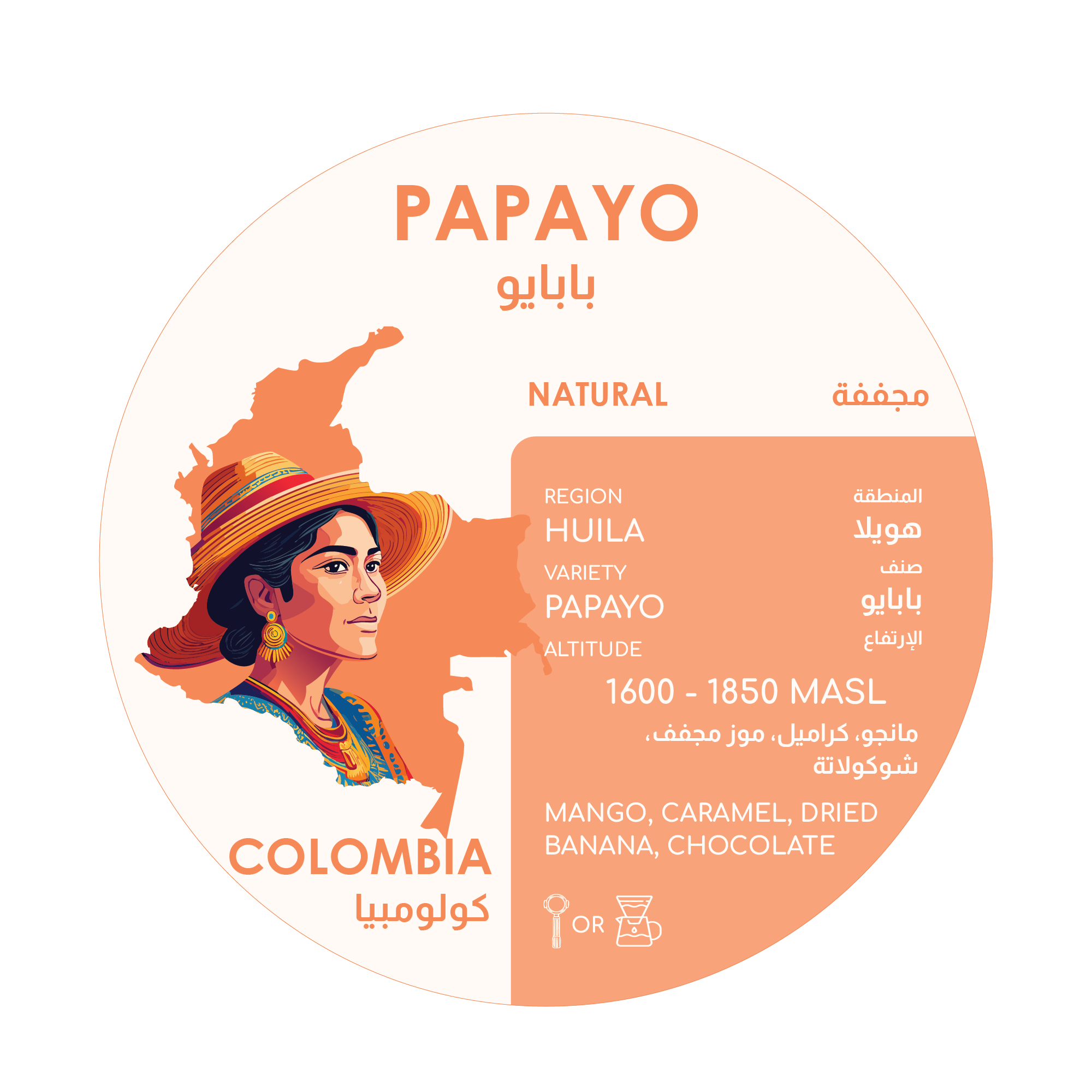 Herder Coffee Roastery Papayo Colombia